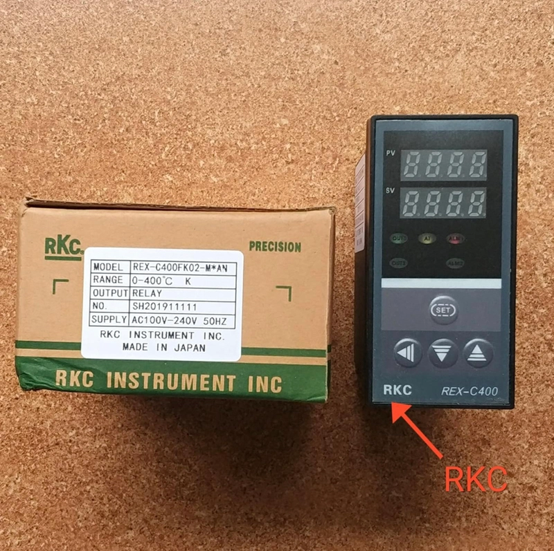Product image Sparepart Industri - REX C-400 DIGITAL PID TEMPERATURE CONTROLLER OUTPUT RELAY 300 gram Baru