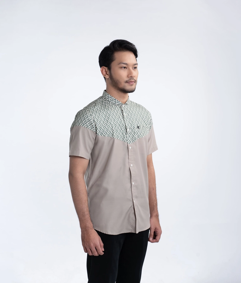 Product image Fadkhera - Baju Koko Modern Dewasa Fayruz S Lengan Pendek