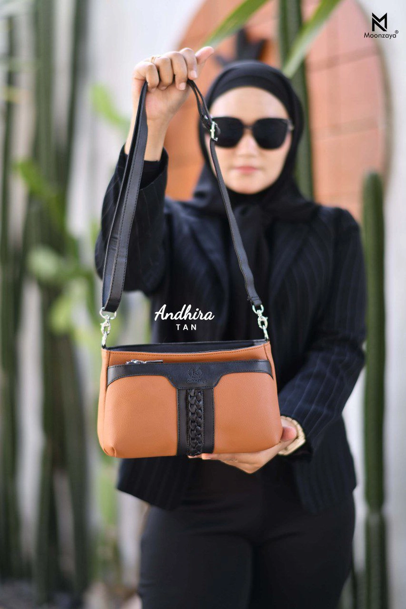 Product image Moonzaya - ANDHIRA BAG BY MOONZAYA TAS SELEMPANG WANITA ANDHIRA TAN