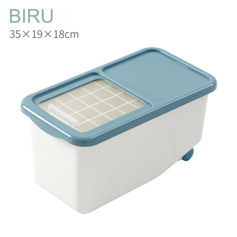 Product image [PO] Orderpedia Kichen - Box Tempat Penyimpanan Beras Dengan Roda Serbaguna Small Random