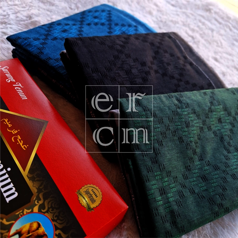 Product image ERCM Collection - SARUNG TENUN DEWASA GAJAH PREMIUM Gajah Premium Warna Random