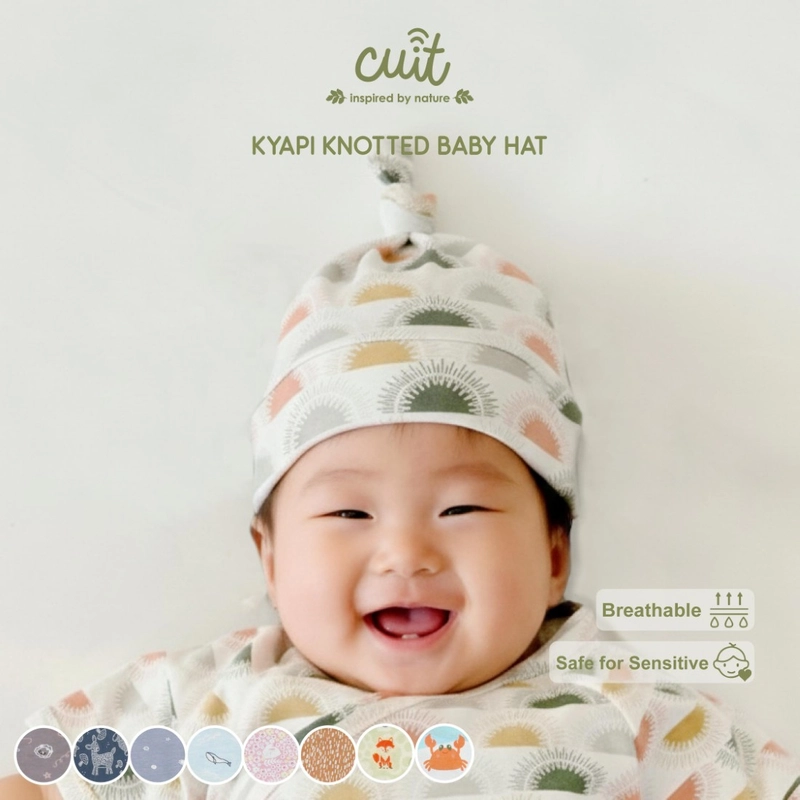 Product image Kintakun Baby - KINTAKUN BABY X CUIT Baby Kyappi Hat Motif- Topi Kupluk Bayi 6 Bulan Kyappi Agile Lion