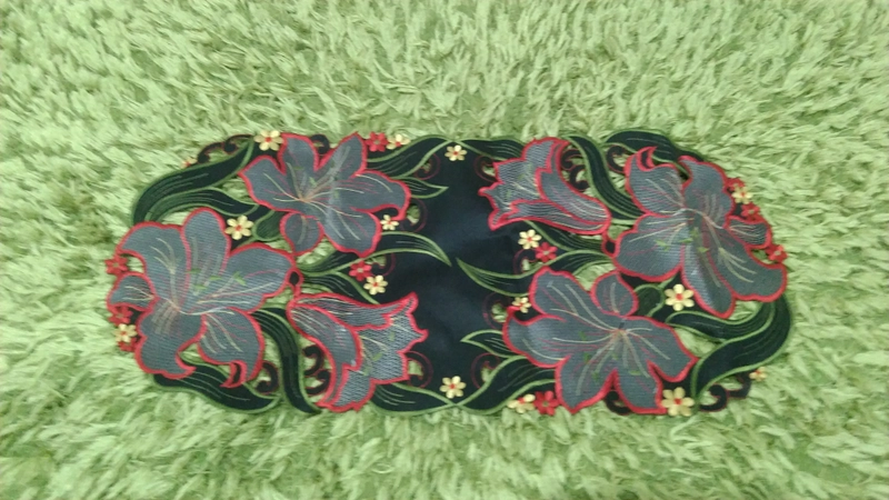 Product image Dylan 19 [TA] - Dylan 19 - Taplak Meja Tamu Renda Bordir 40x90 40X90 29