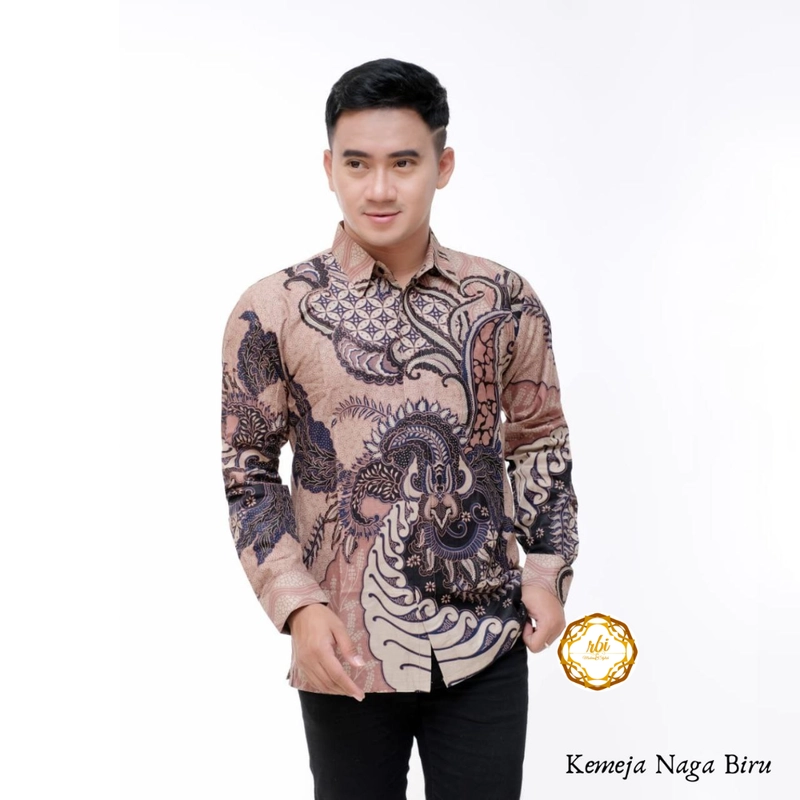 Product image Rambe Batik Indonesia - Batik Saipuddin Premium Lengan Panjang XL C