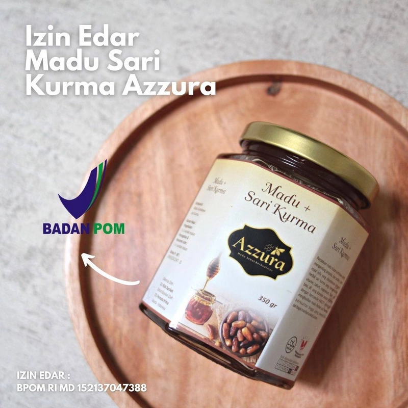 Product image Madu Azzura - Sari Kurma 350gr (Buy 1 Get 1) 350gr / Pcs Kurma