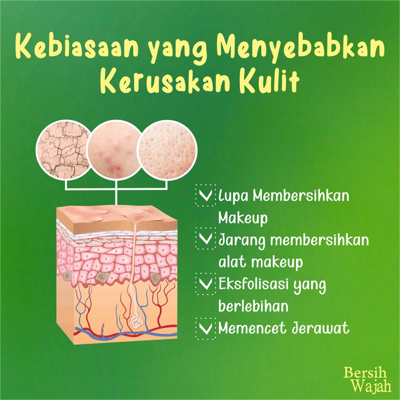 Product image BERSIH WAJAH BPOM Obat Jerawat dan Penghilang Bekas Jerawat Batu Obat Gatal Kulit Binasyifa Herbal 50 kapsul rasa jamu