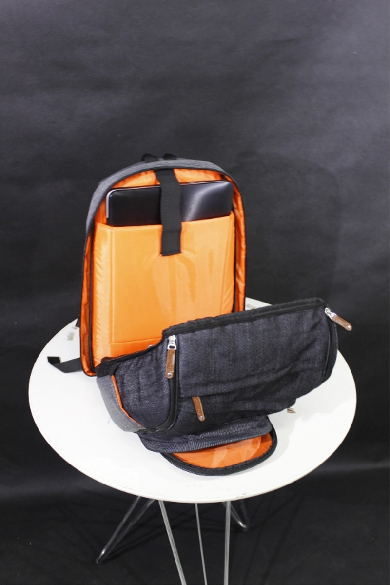 Product image SNOBBY BABY - SBP2614 TAS RANSEL PRIA ARRON BACKPACK Tas besar Abu Gelap