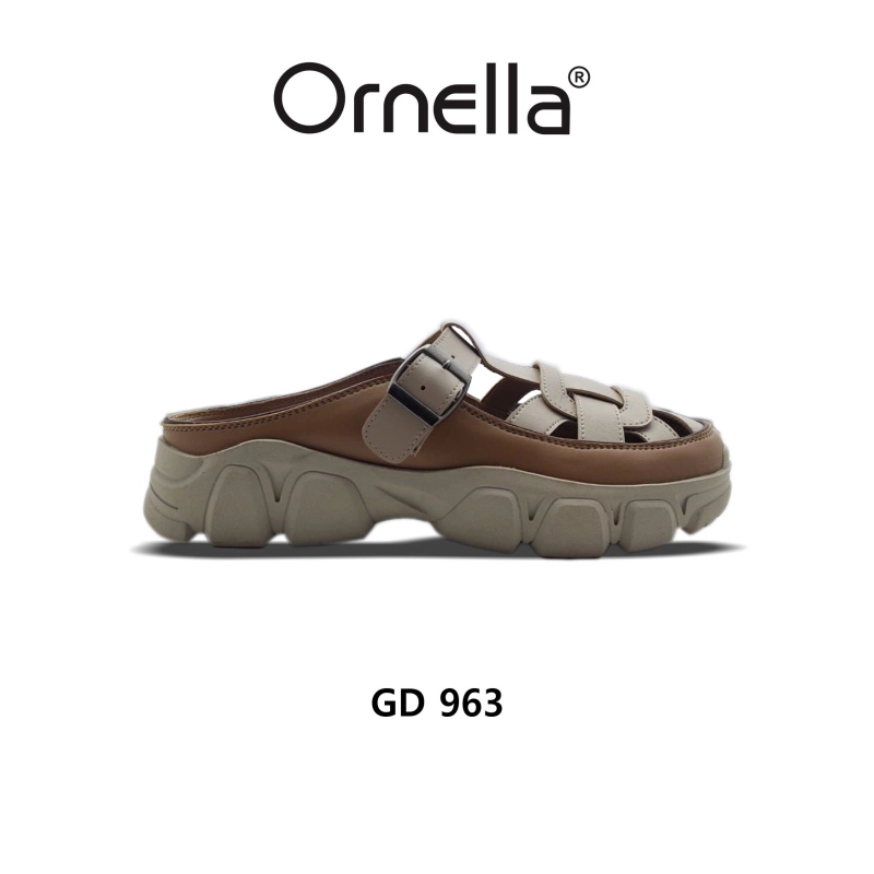 Product image Odillon - Ornella - GD 963 / Sandal Bustong Wanita Casual 38 MOCCA/CREAM