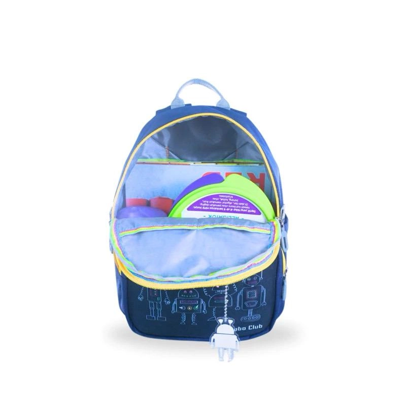 Product image LITTLE NEOSACK - Little Neosack Tas Ransel mini TK/PAUD backpack mini - Tas anak ROBO CLUB LA95037 300 BIRU TUA