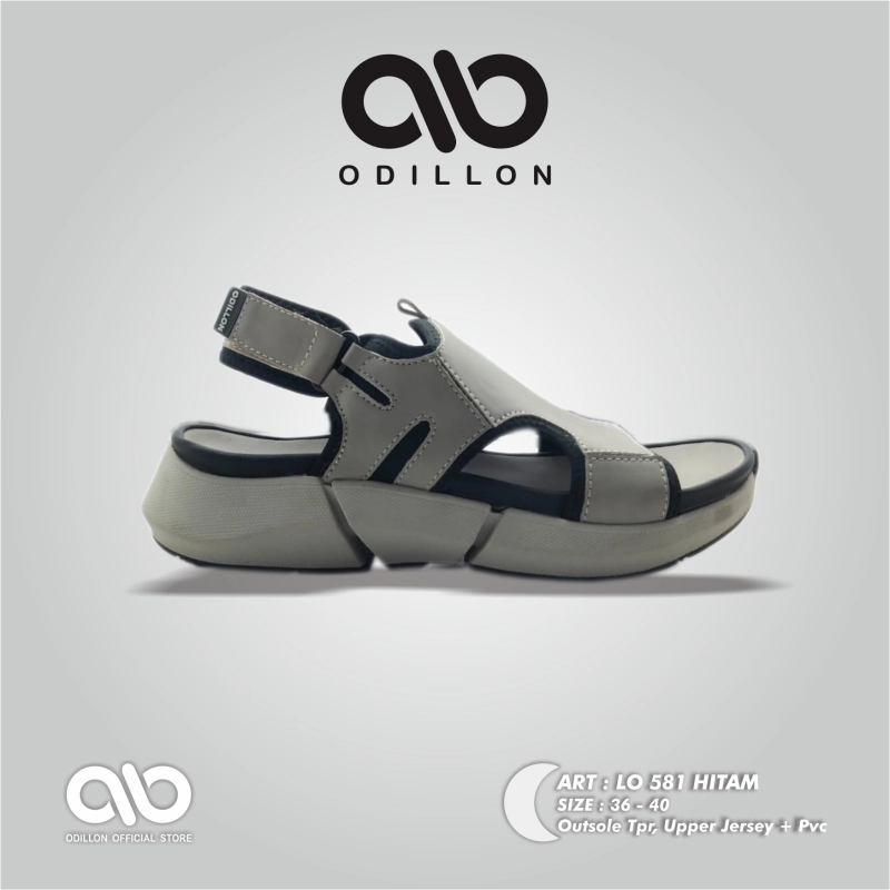 Product image Odillon - LO 581 / Sepatu Sandal Wanita Casual 36 BLACK