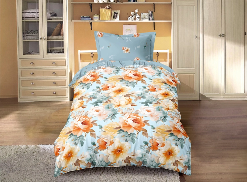 Product image LADY ROSE OFFICIAL - Aloha Max x Ayu Ting Ting Bed Cover Set Delfana 120x200x25 Single Fitted