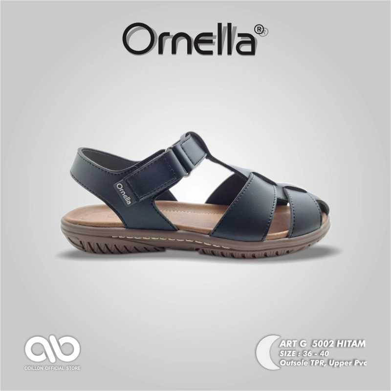 Product image Odillon - Ornella - G 5002 / Sepatu Sandal Wanita Casual 36 BLACK