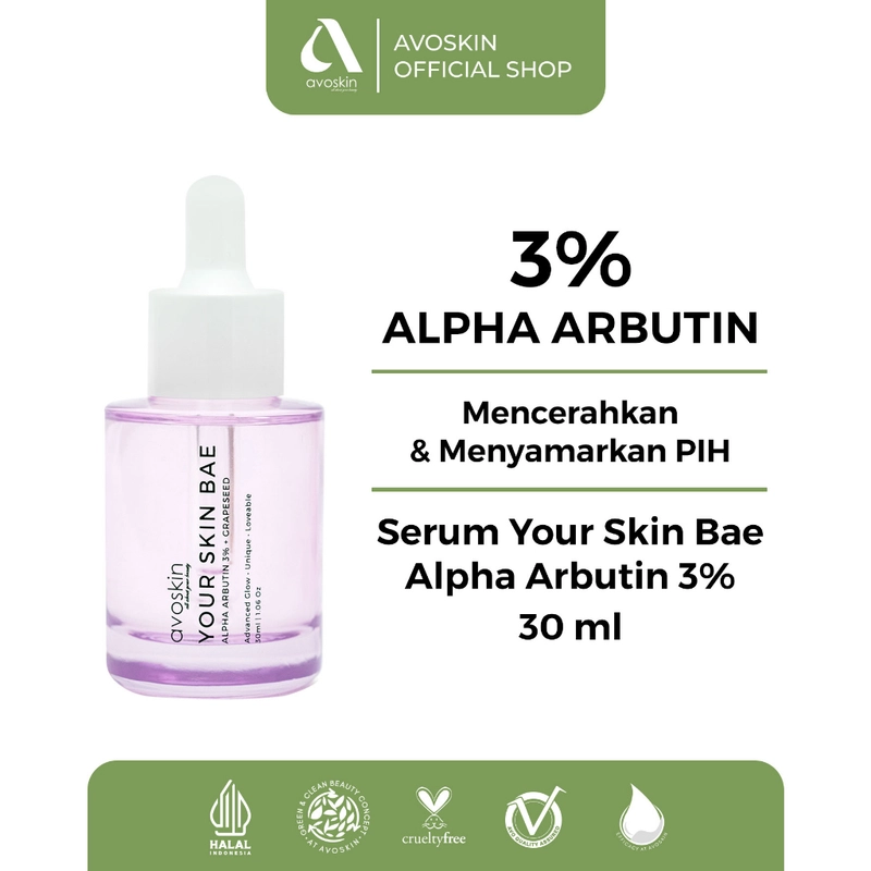 Product image AVOSKIN OFFICIAL - YSB Serum Alpha Arbutin 3% + Grapeseed 30 ml Serum