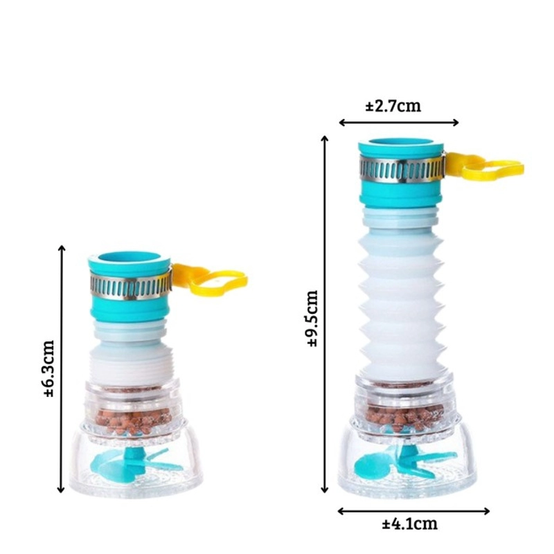 Product image KAHASIL - Sambungan Filter Saringan Penyaring Keran Kran Air Flexible 360 Derajat KMJ003 KMJ003 RANDOM