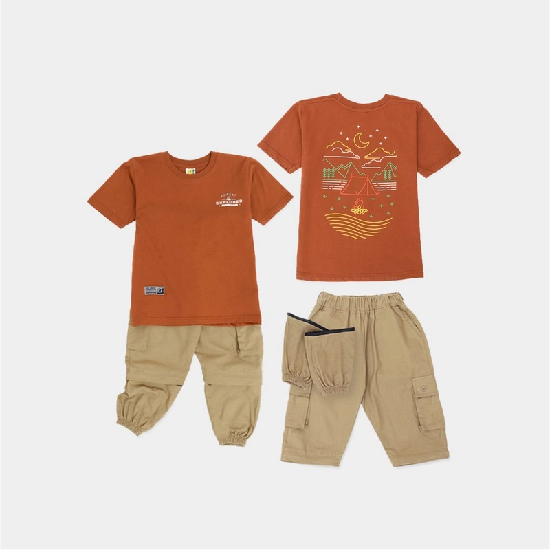 Product image Hoofla - Pakaian anak laki-laki Set Outdoor S Cinamon (argo)