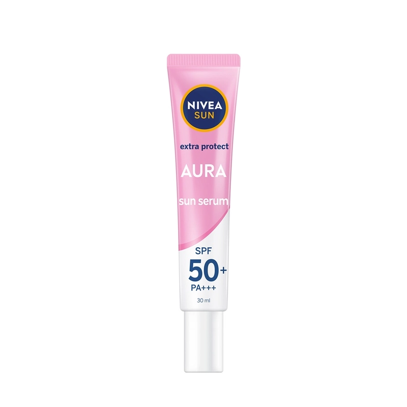 Product image Nivea - NIVEA SUN Protect & White Instant Aura SPF50 plus PA+++ Face Serum 30ml Pink