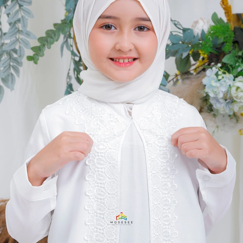 Product image Modesee - Noura Dress Kids S Broken White