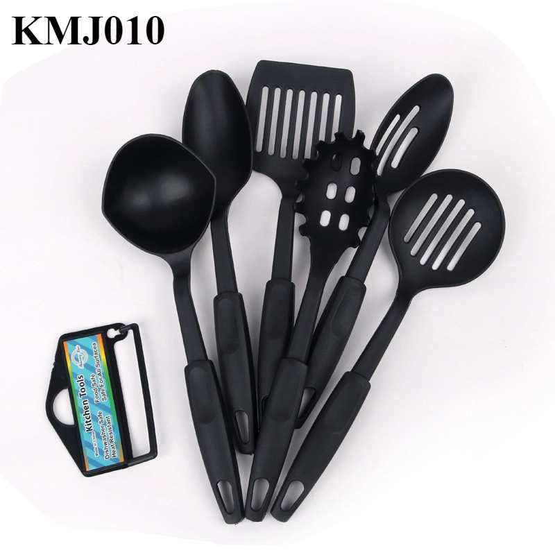 Product image KAHASIL - 6IN1 Spatula Set Sodet Sutil Peralatan Alat Masak Utensil Kitchen Tools KMJ010 HITAM