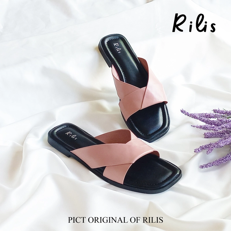 Product image Rilis - Sandal Flat Wanita Starla (Rilis 38) 37 Pink