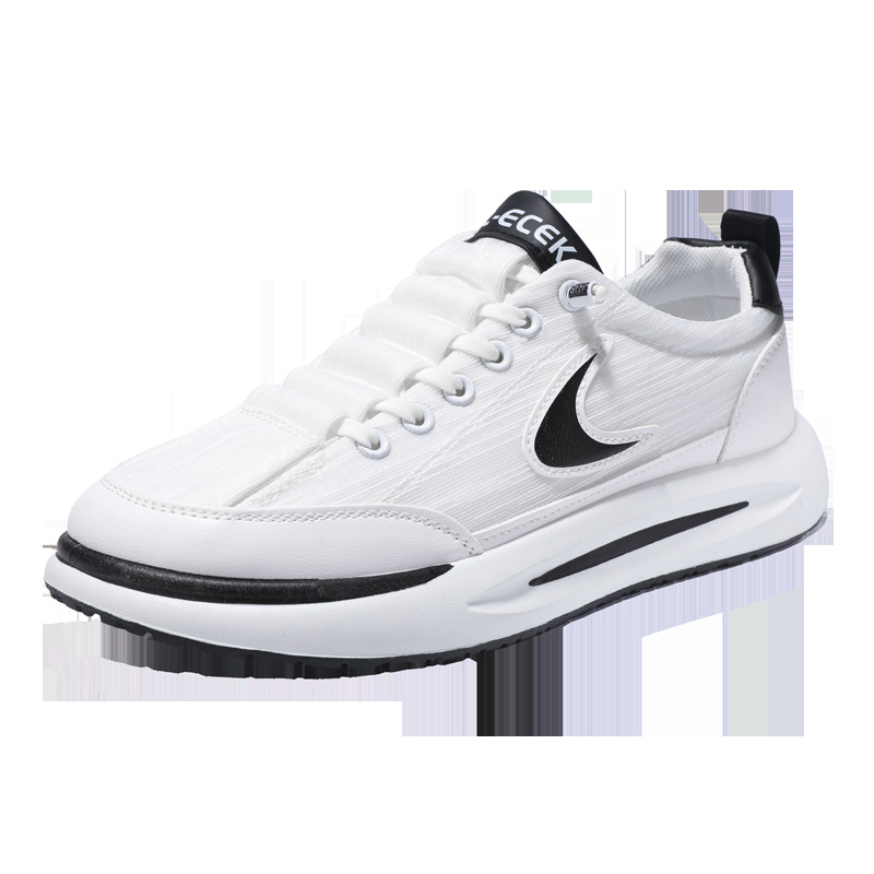 Hipzo - Hipzo Sepatu Sneaker C2 Untuk Hangout Ori Pria Wanita Sport Shoes 43 PUTIH HITAM
