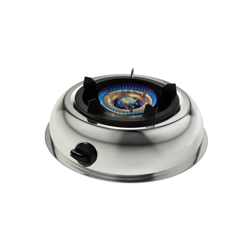 Product image SATMESIN - KOMPOR HOCK 120MG Kompor Gas Stainless Hock Mutiara Gold 1 tungku HOCK-120MG Standar