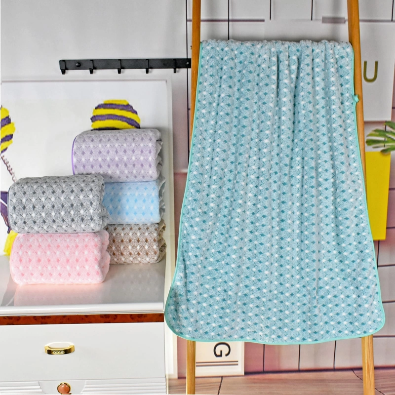 Product image Dylan 19 [TA] - Handuk Mandi Microfiber Bulu Halus 70x140 Flowers