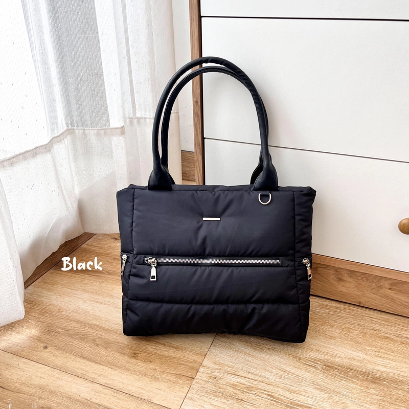 Product image Tweelyforbag - Tweelyforbag Fanya Totebag Tas Wanita 300GR BLACK
