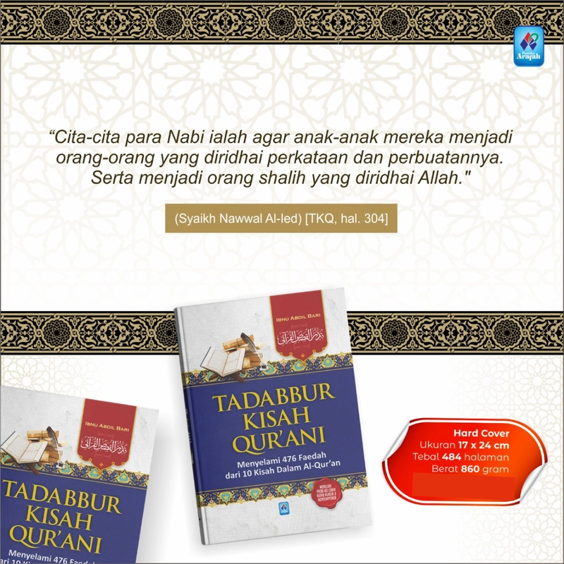 Product image Buku Tadabbur Kisah Qurani HC Hard Cover
