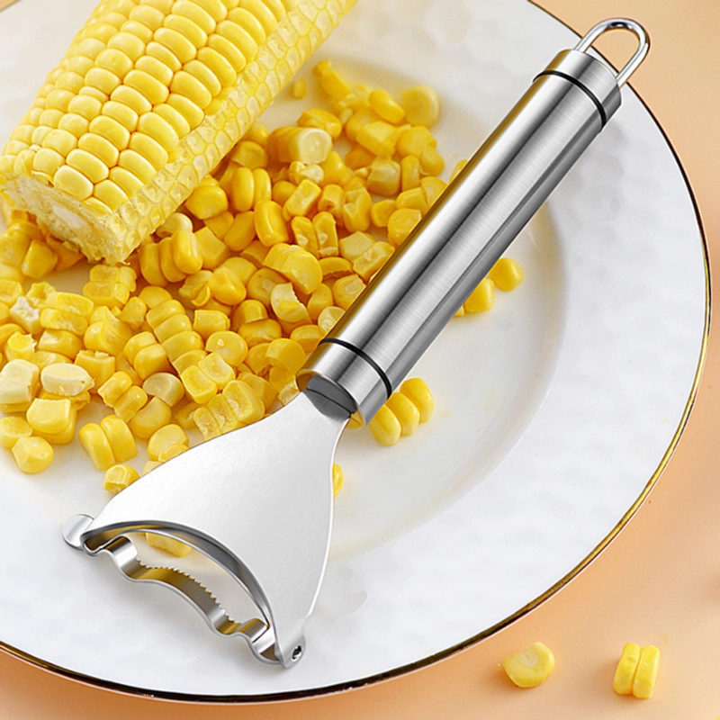 Product image KAHASIL - Alat Pengupas Peeler Biji Jagung Bahan Stainless Steel Anti Karat KMJ134 RANDOM