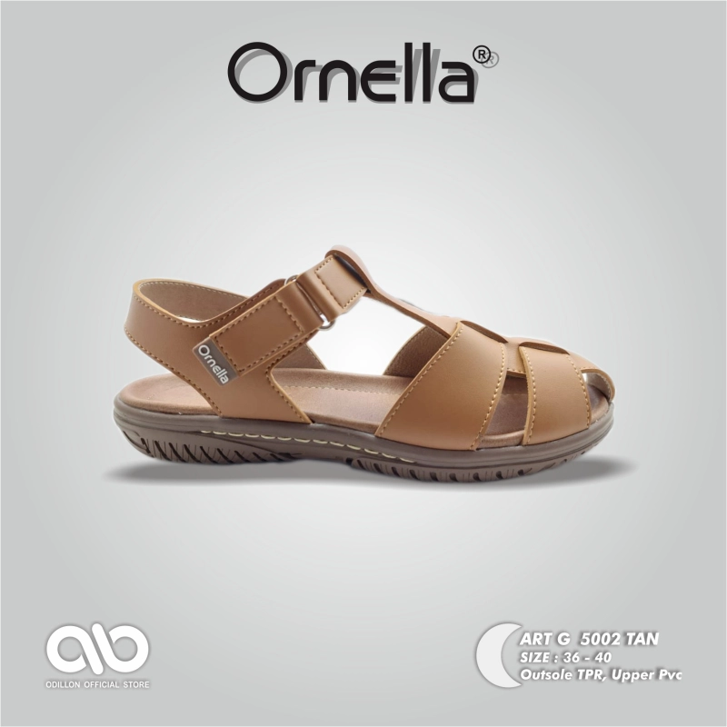 Product image Odillon - Ornella - G 5002 / Sepatu Sandal Wanita Casual 38 TAN