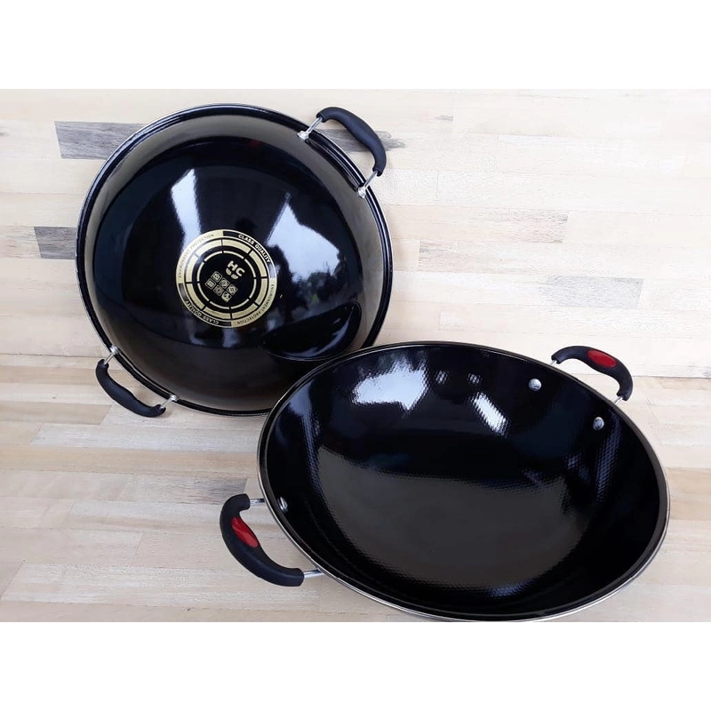 Product image Toko Mawar - Wajan Enamel 3.000 Gr Hitam