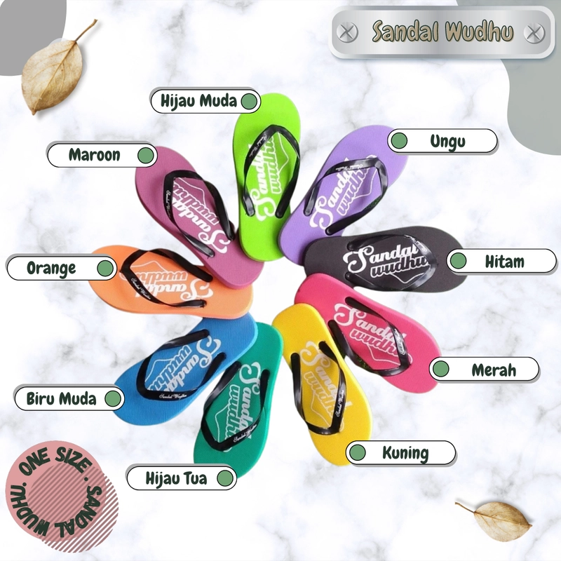 Product image Kusumawardani - Sandal Wudhu dan Sandal Masjid All Size Random