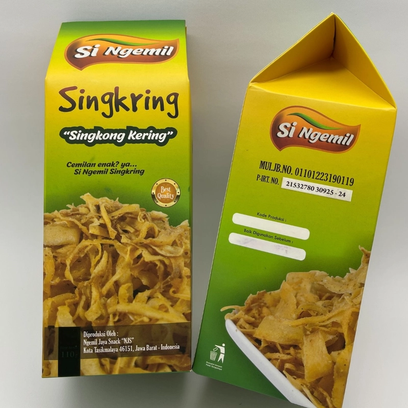 Product image singemil - Makanan Ringan Keripik Singkring Original 110gr