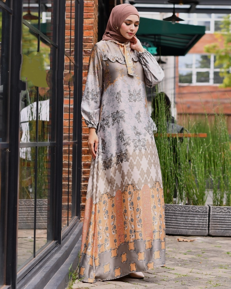Product image Celin Fashion [TA] - Gamis anara motif M Warna no 1