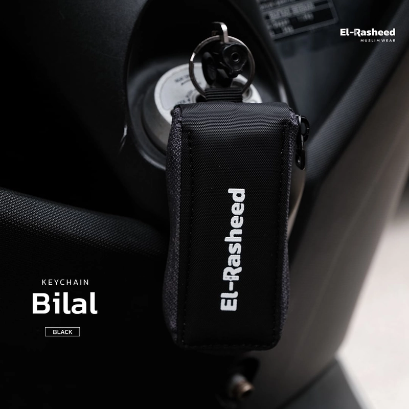 Product image Yasmeera Official -Gantungan Kunci Bilal All Size BLACK