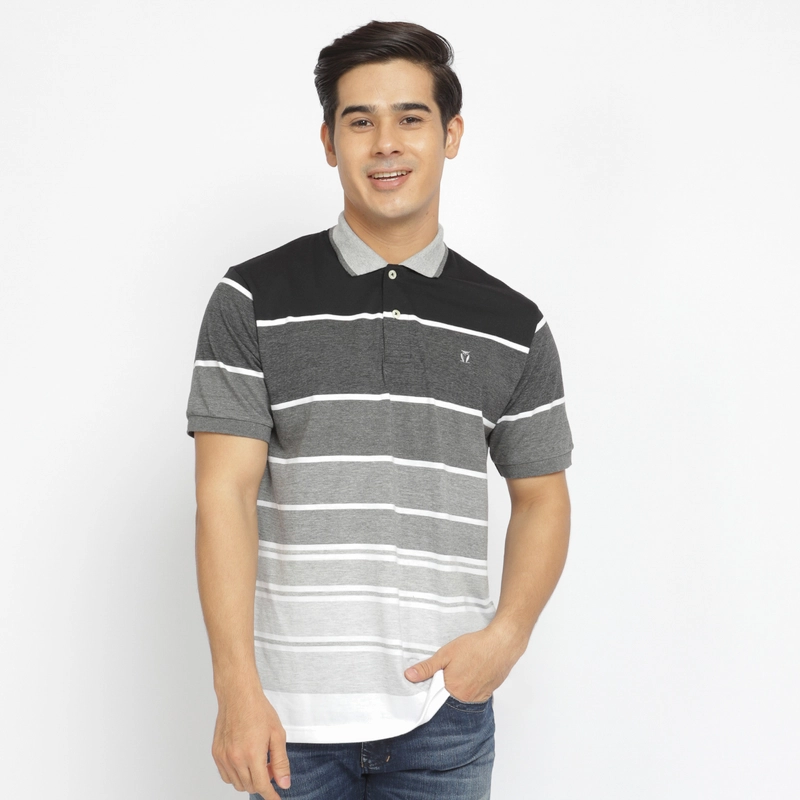 Product image MATSUDA APPAREL - MATSUDA Kaos Polo Shirt Pria Kerah Iruma M CHARCOAL