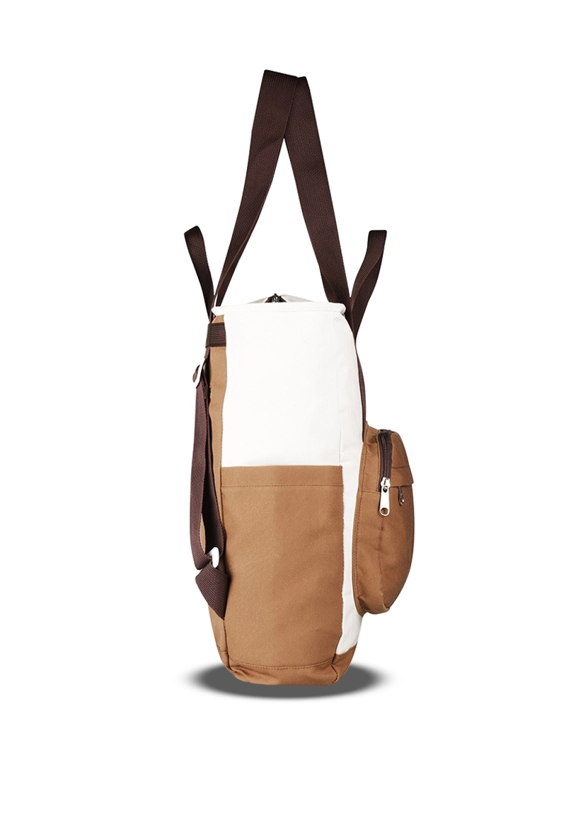 Product image Atva Bags - Atva Bags - Tas Ransel Harian/Daily Backpack Totebag Kanvas dari Girl Station Hanna Series 37x28x14cm Cream Cinnamon