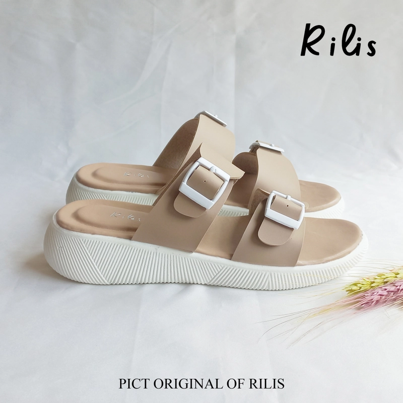 Product image Rilis - Sandal Wanita Jenie Casual (Rilis 30) 38 Biskuit