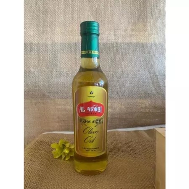 Product image BINASYIFA - AL AROBI POMACE Minyak Zaitun Berkualitas Menyegarkan 250 kuning