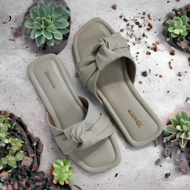 Product image Koekita - Shania Sandal Wanita Flat / Teplek 41 Asap