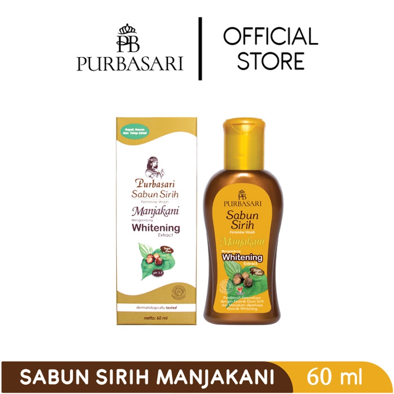 Product image Purbasari - SABUN SIRIH MANJAKANI + WHITE 60ML MANJAKANI