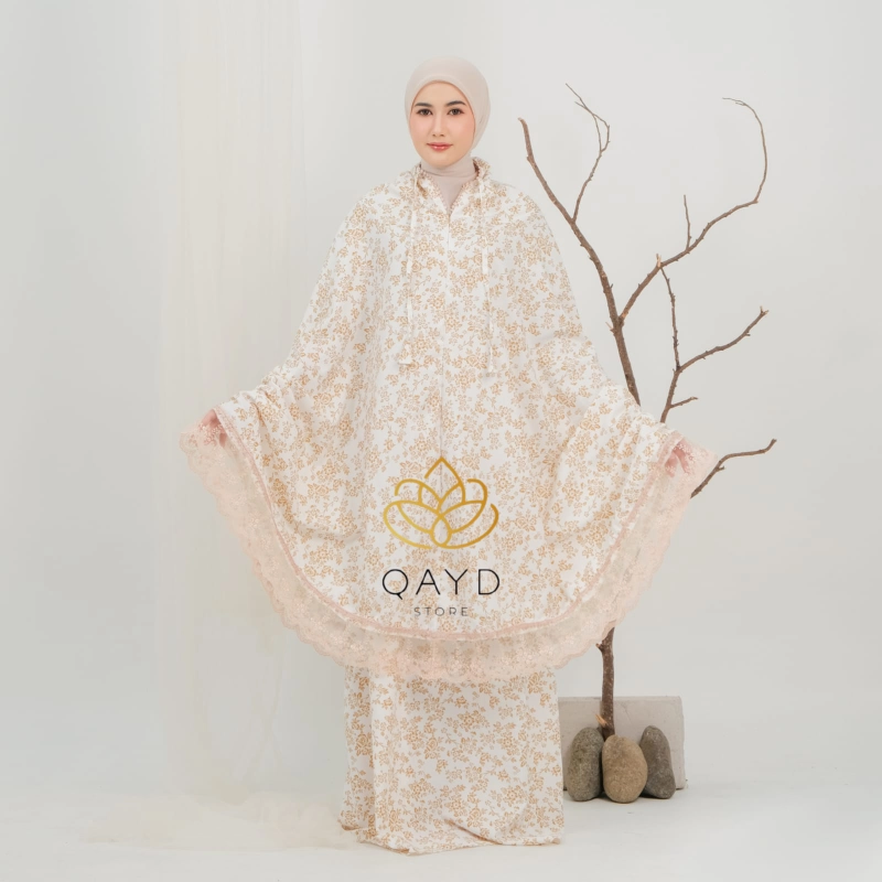 Product image qaydstoreid - BELI 1 GRATIS 1 MUKENA 2IN1 KATUN FOIL PREMIUM katun foil putih