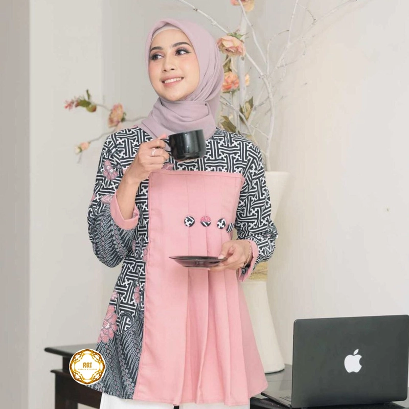 Product image Batik Anasya Blouse Atasan Muslim Wanita Comfort To Wear Original M A