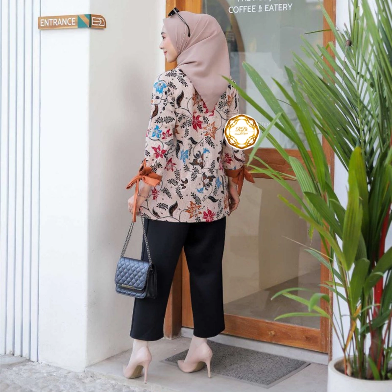 Product image Batik Ayana Blouse High Quality Kombinasi Moscrepe XXXL Blouse B