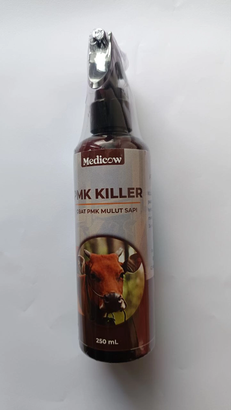 Product image Eleanor Farm Shop - Obat PMK Killer Spray Penyakit Mulut Sapi Kambing Medicow 60 Ml 60Ml Botol 60Ml