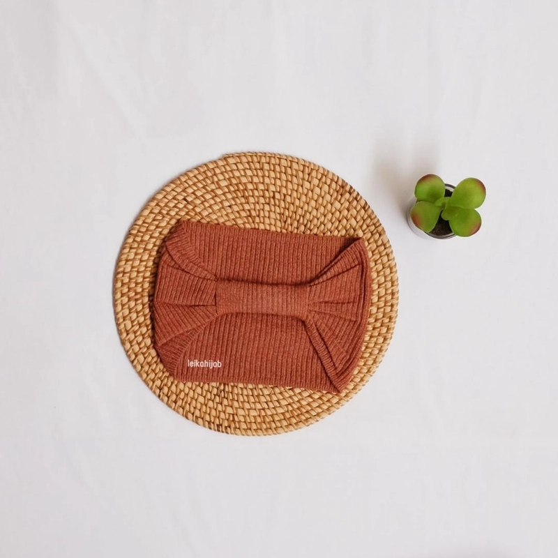 Product image Leika - Leika Hijab - BANDANA PITA DALAMAN KERUDUNG BAHAN PREMIUM ALLSIZE CINNAMON