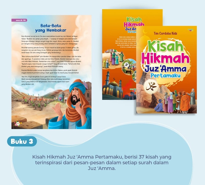 Product image Cordoba - Cotrdoba Kids - Juz Amma Pertamaku (JAP) Soft Cover B5 3 Buku