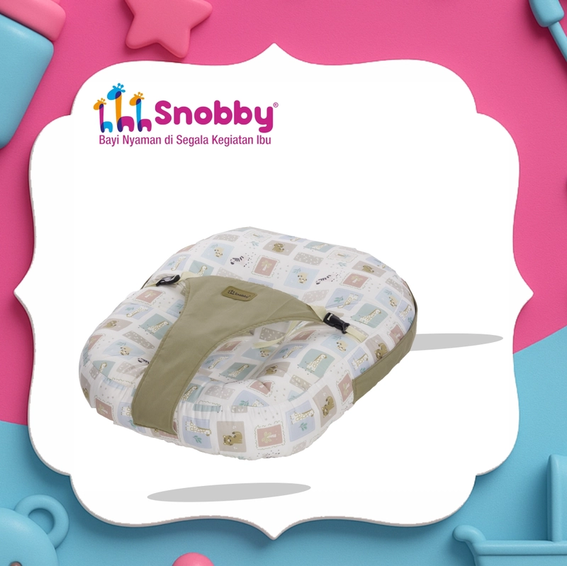 Product image SNOBBY BABY - SBB2522 BANTAL SOFA BAYI FREE BANTAL DOT/BANTAL LEHER BIBY SERIES Besar Hijau