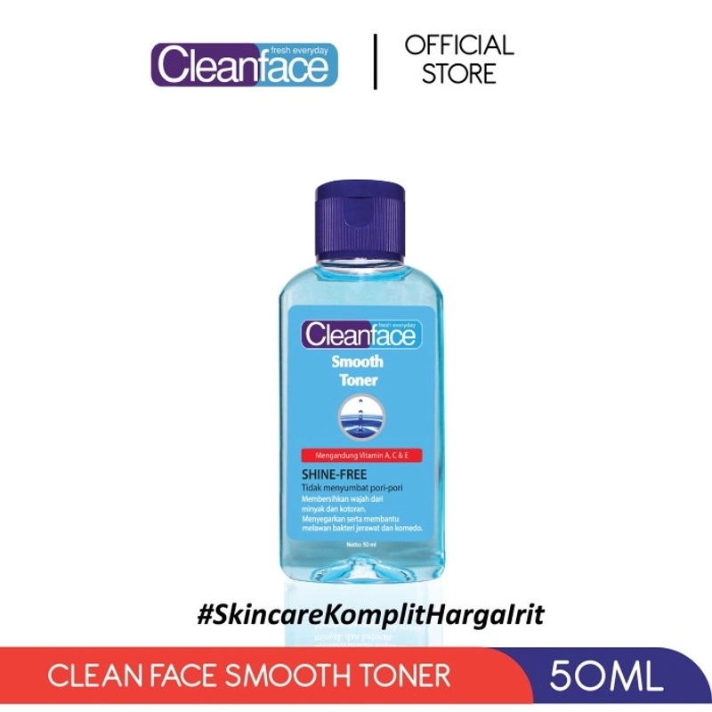 Product image Purbasari - CLEAN FACE SMOOTH TONER 50ML TONER