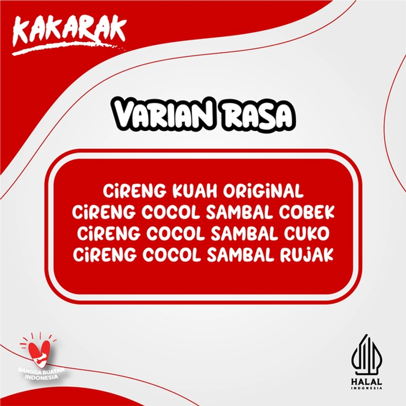 Product image Kakarak Official - Cireng Makanan Ringan 250gr 4 pcs